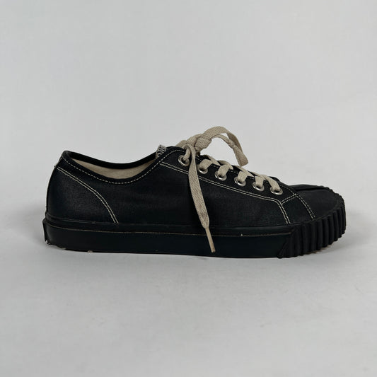 Maison Margiela Black Tabi Sneaker Sz 39.5