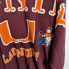 Kapital Burgundy Laundry Sweater Size Free