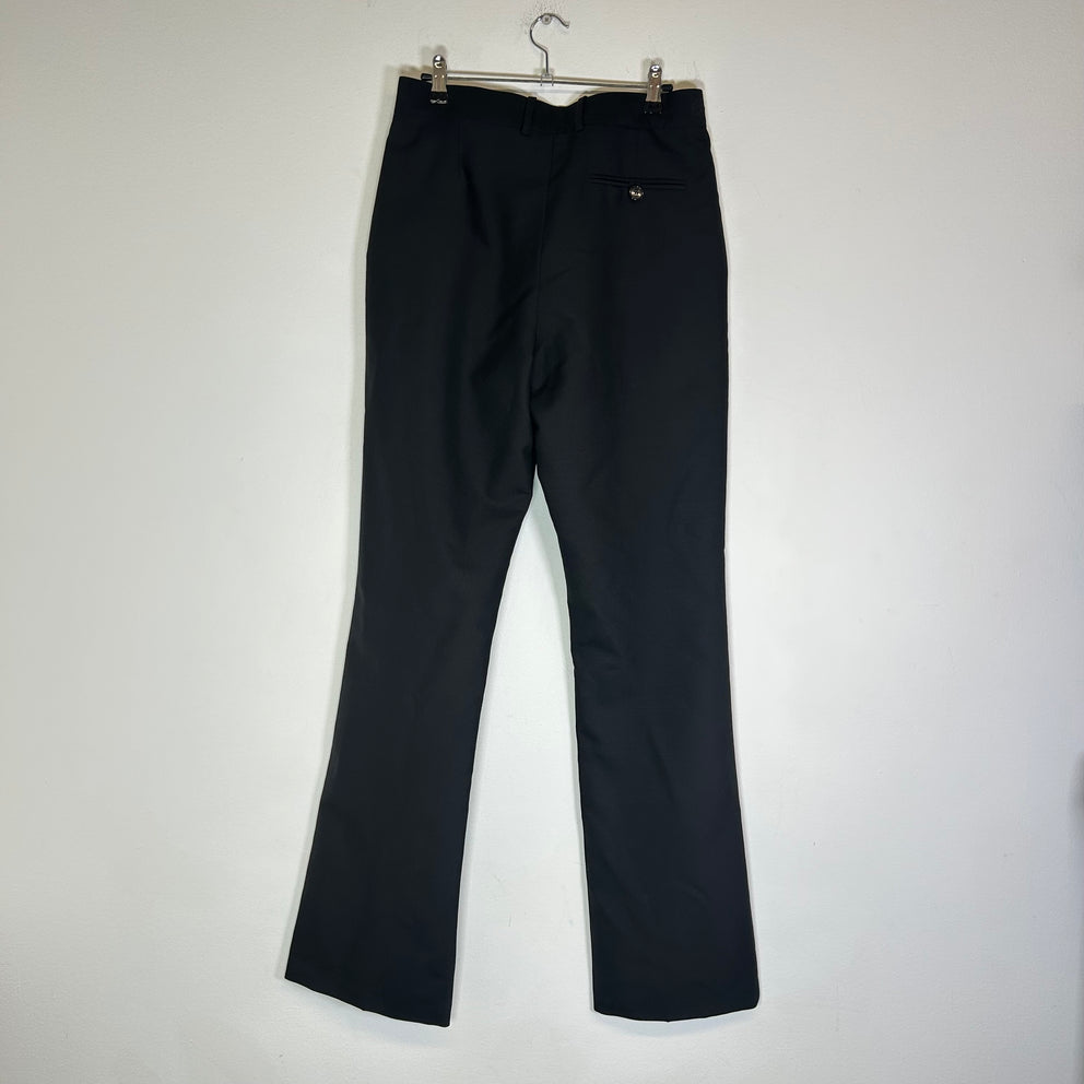 Loewe Black Wool Trousers Size 48
