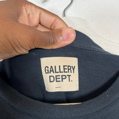 Gallery Dept Navy Souvenir Logo T-Shirt Size M