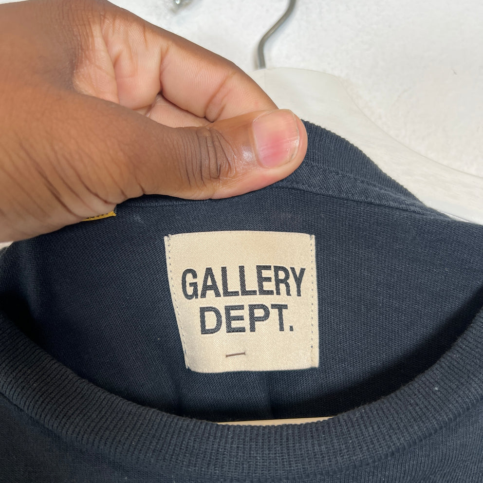 Gallery Dept Navy Souvenir Logo T-Shirt Size M