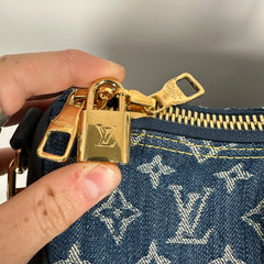 Louis Vuitton x Nigo 2022 Monogram Denim Drip Keepall Bandouliere 50