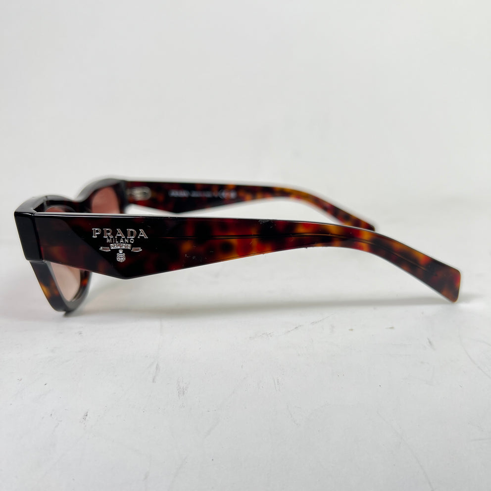 Prada Tortoise Symbole Sunglasses