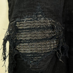 Amiri Black Iridescent Patch MX1 Jeans