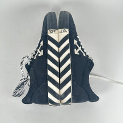 Off-White Black Vulcanized Striped Low-Top Sneaker Size 45