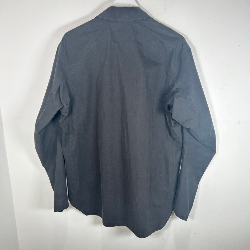 Arcteryx Veilance Black Zip Up Shirt Size L