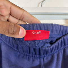 Supreme SS21 Washed Navy Panther Sweatpants Size S