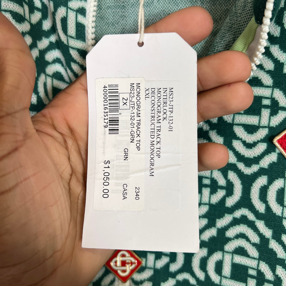 Casablanca Monogram Jacquard Track Jacket