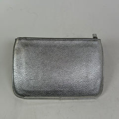 Balenciaga Silver Everyday Clutch Pouch