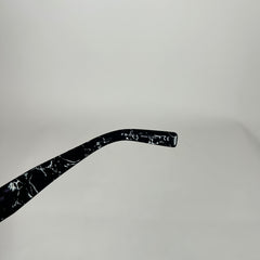 Prada Black Marble Square Sunglasses