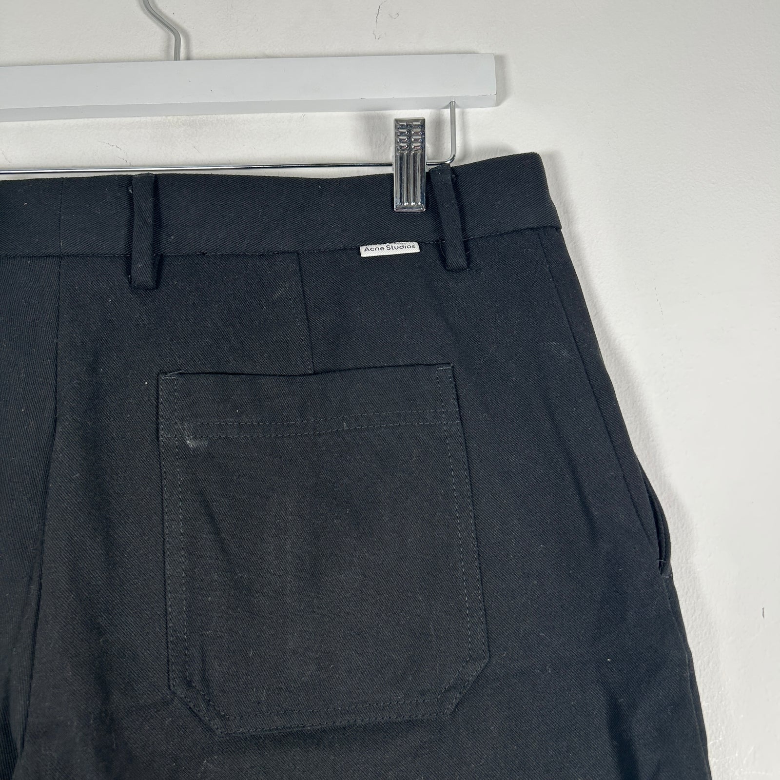 Acne Studios Black Slacks Size 34