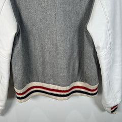 Thom Browne Grey Varsity Jacket Size 0