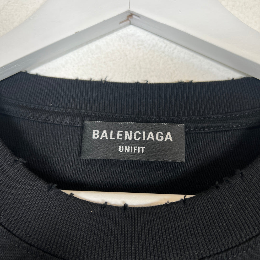 Balenciaga Black 'Free' T-Shirt Size XS