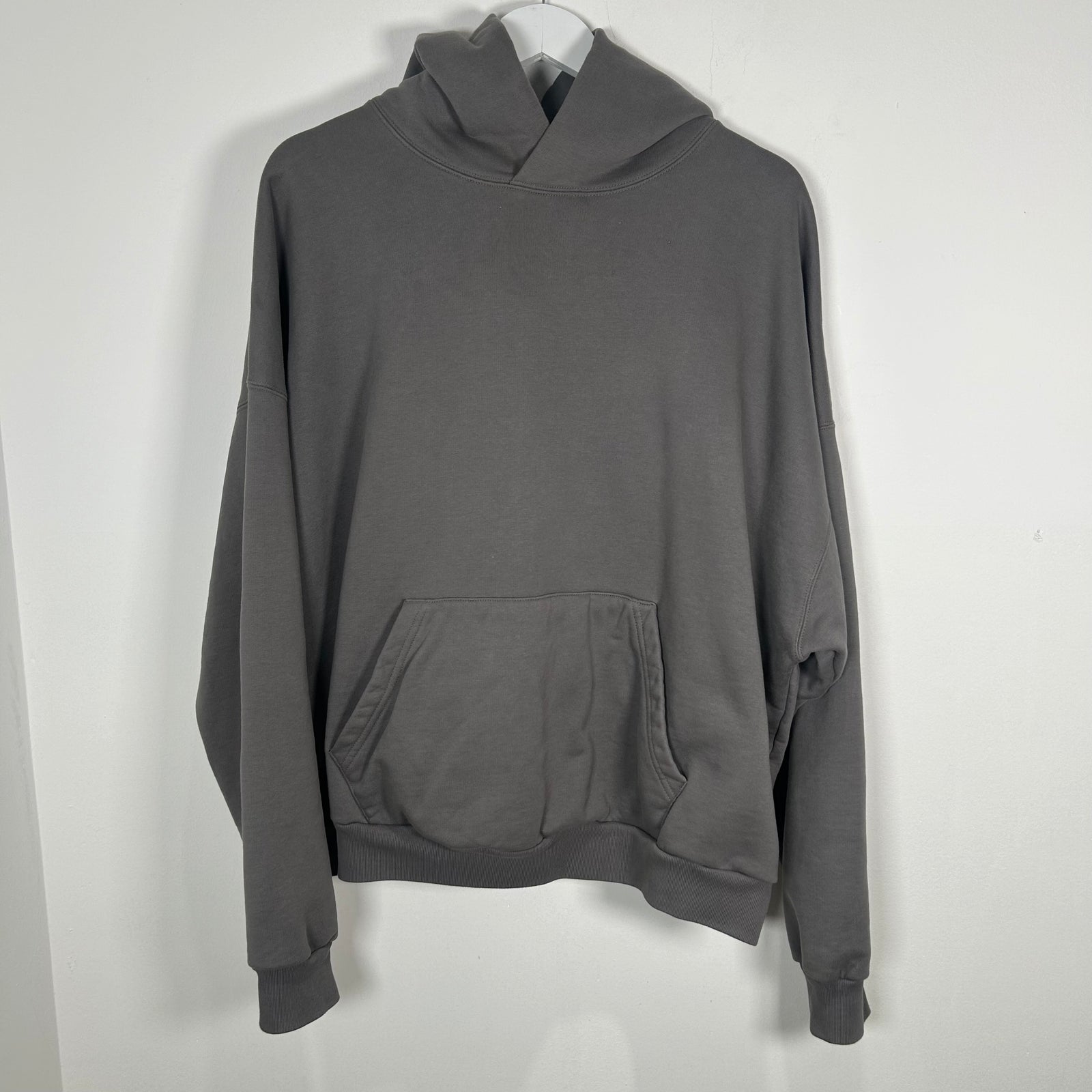 Balenciaga Care Label Grey Hoodie Size S