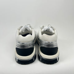 Chanel White/Silver CC Runners Size 42