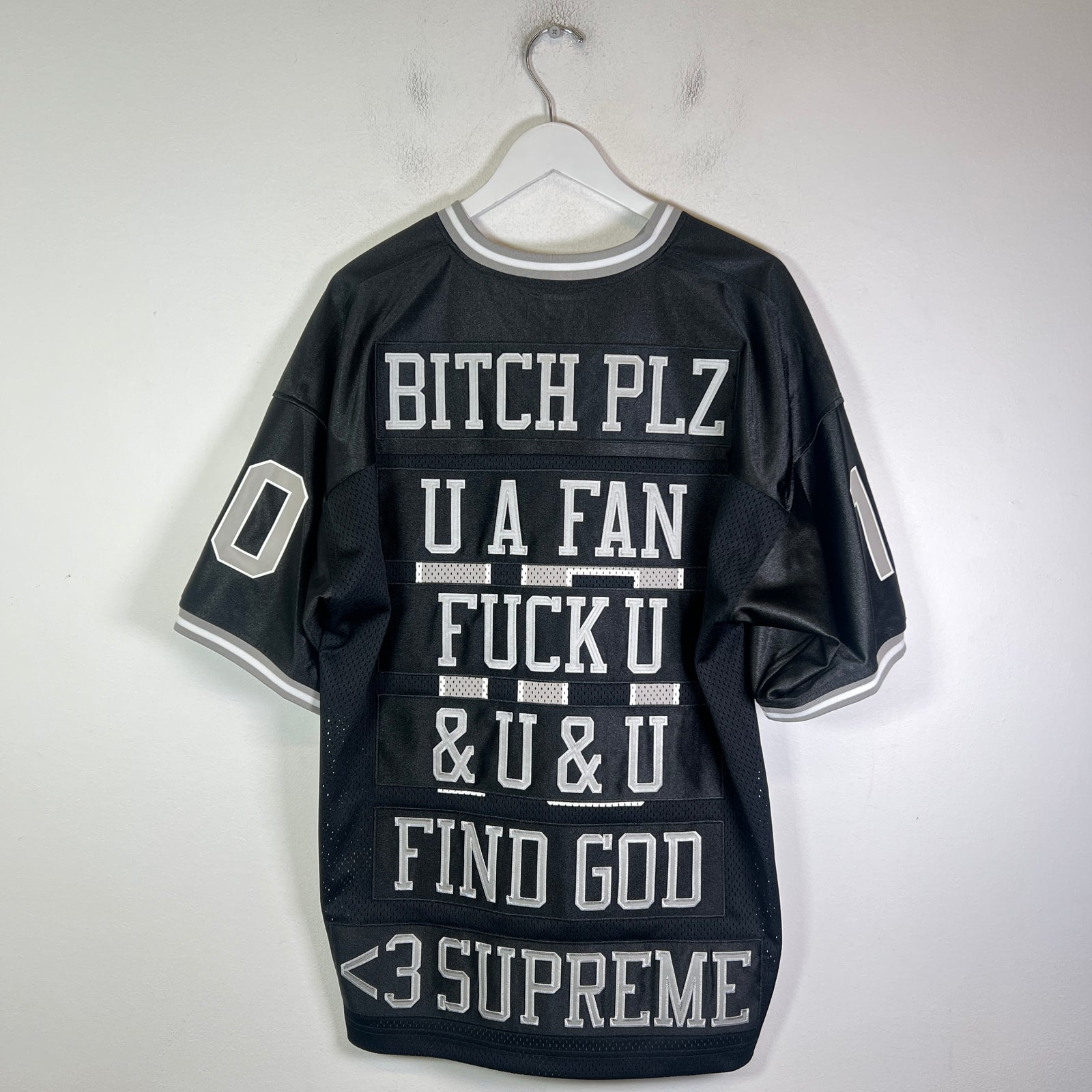 Supreme SS26 'Find God' Football Jersey