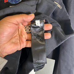 Balenciaga Planet Earth Distressed Zip-Up Hoodie