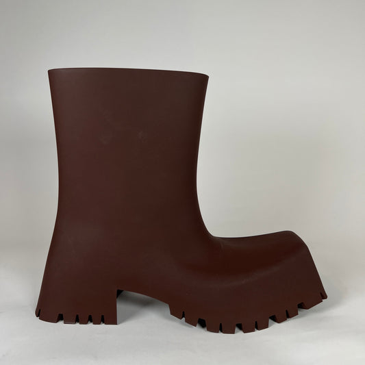 Balenciaga Coffee Trooper Boot Size 45