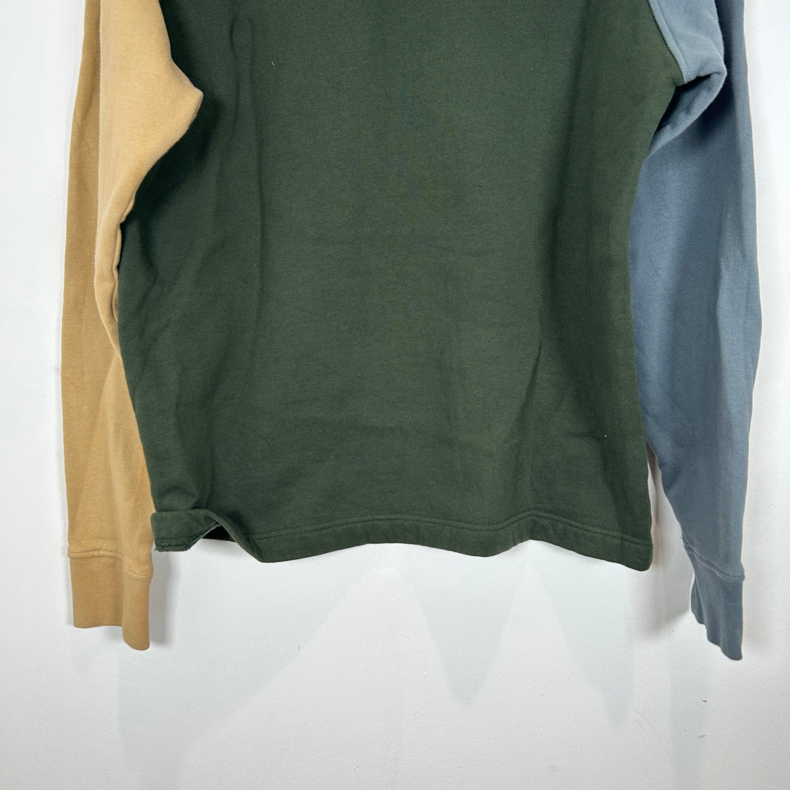 J.W. Anderson Color Block Logo Crewneck Size XL