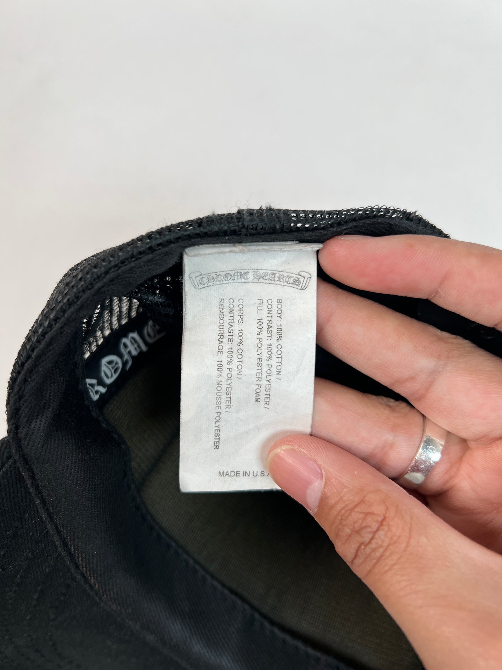 Chrome Hearts CH Miami Hat Black