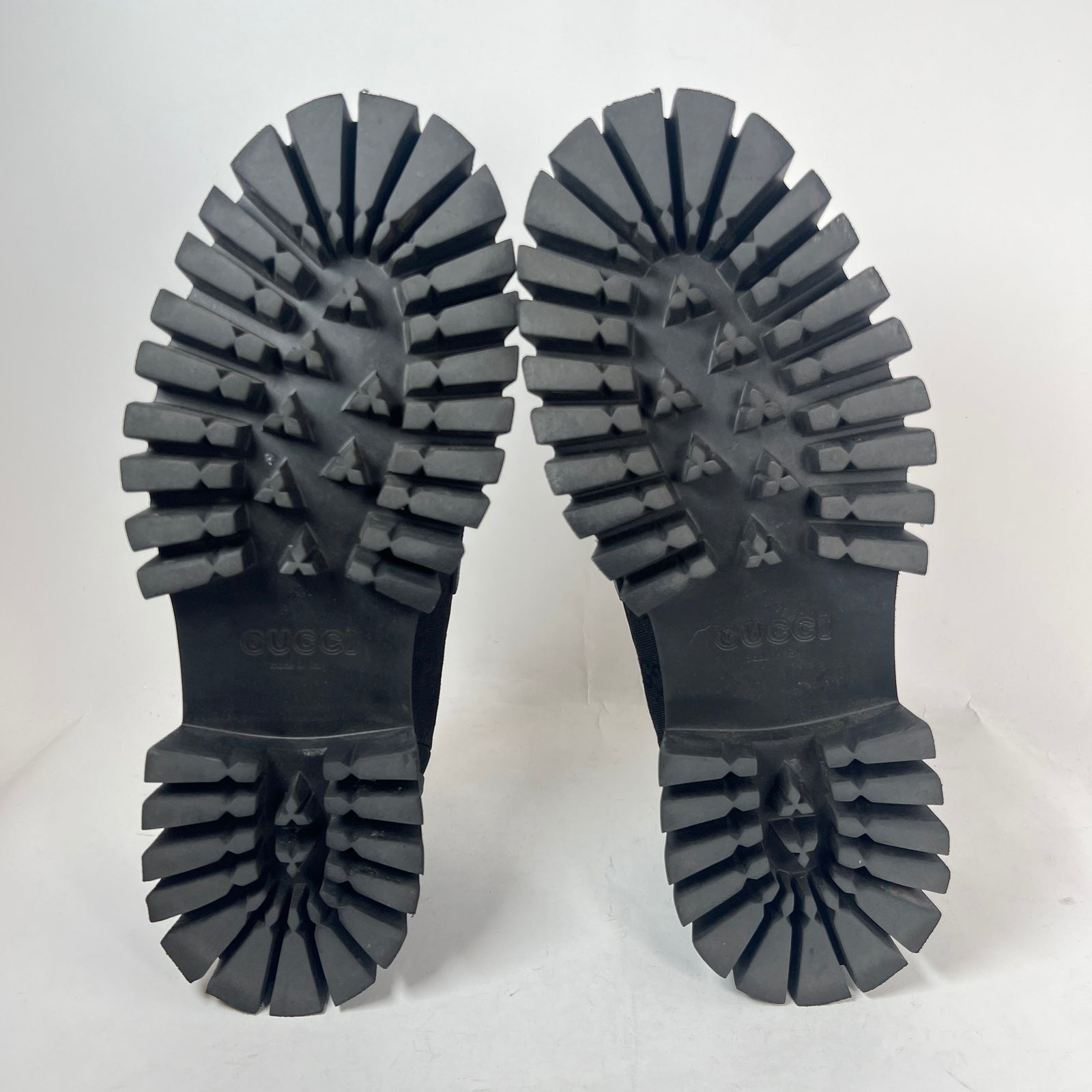 Gucci Black Maxi GG Jumbo Supreme Loafer Size GG 10.5