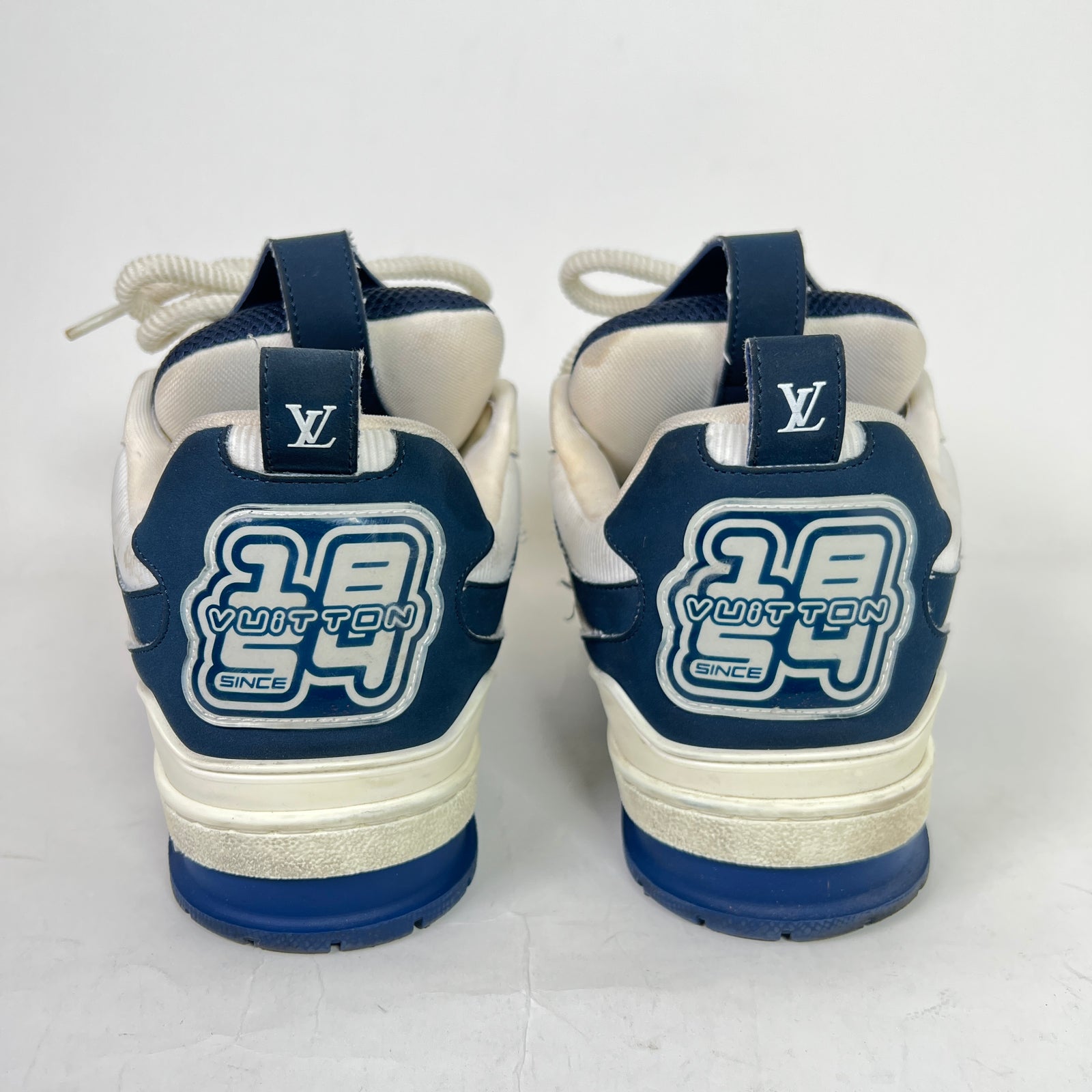 Louis Vuitton Navy Skate Sneakers