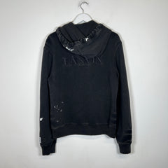 Gallery Dept x Lanvin Black Zip-Up Hoodie Size S