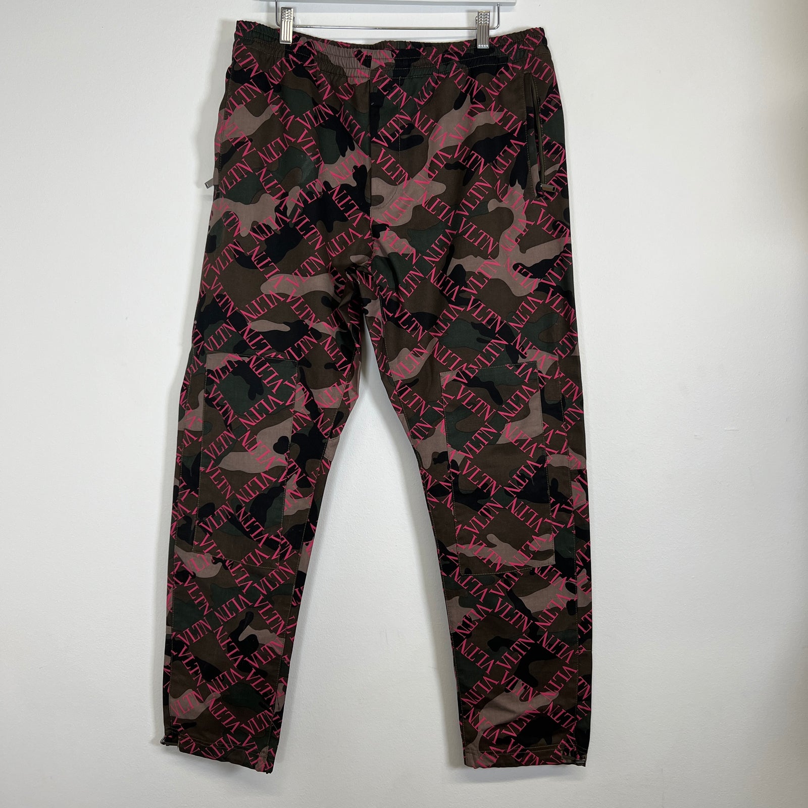 Valentino Logo Cargo Pants Size L