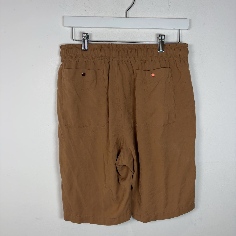Needles Studded Butterfly Logo Shorts
