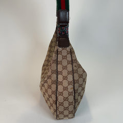 Gucci GG Supreme Canvas Hobo Bag