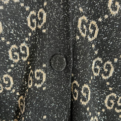 Gucci Metallic Jacquard Cardigan