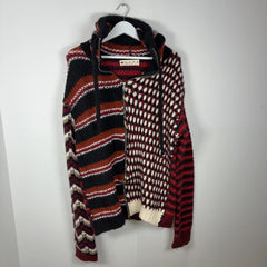 Marni Zip Up Knit Hoodie