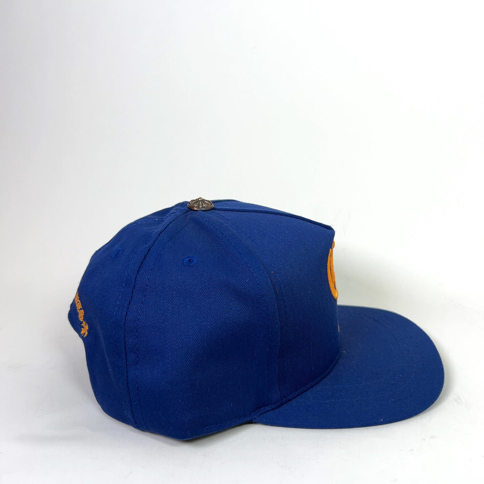 Chrome Hearts Blue/Gold CH Baseball Hat