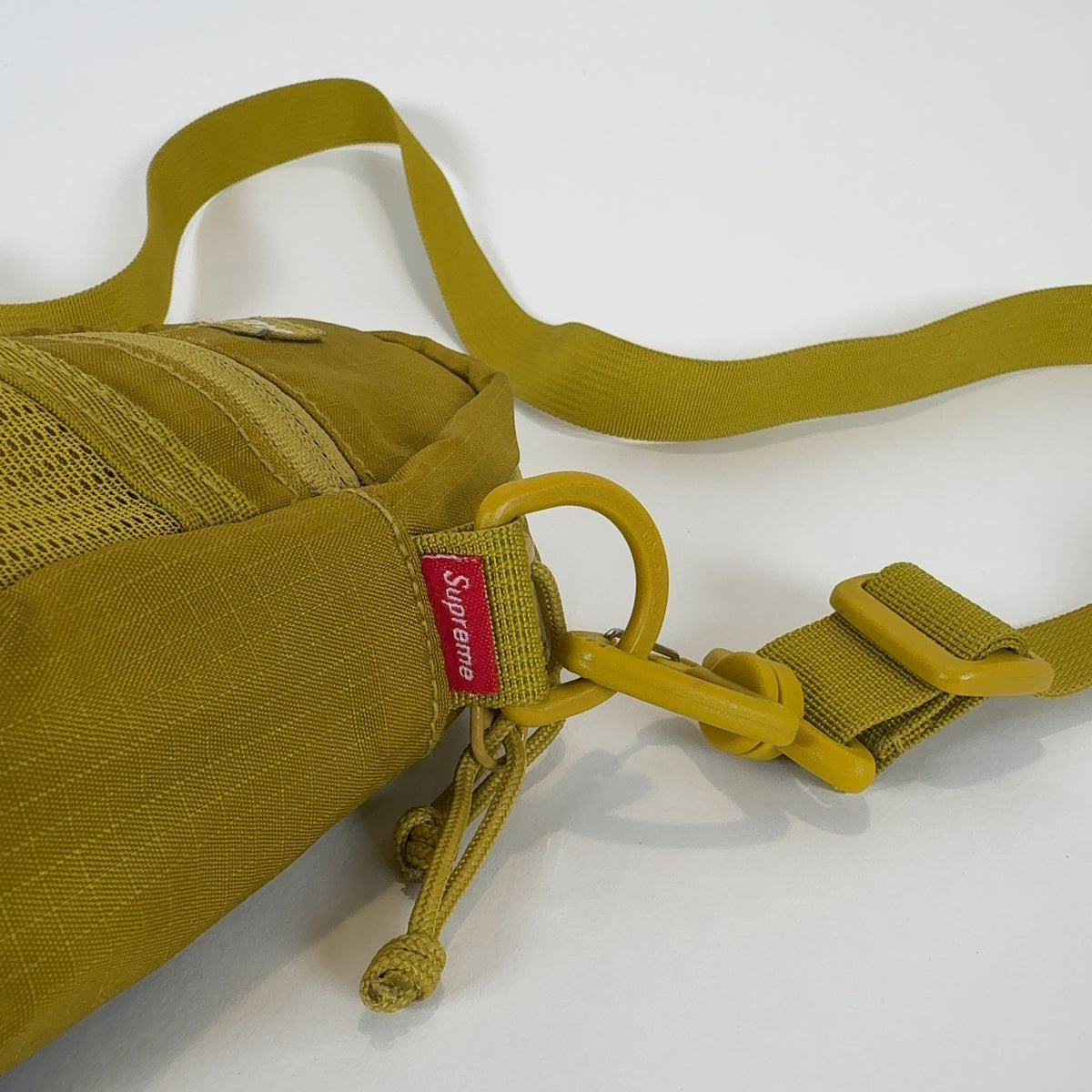 Supreme Yellow Nylon Side Bag
