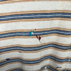 Lanvin Striped Striped Paint Splatter T-Shirt