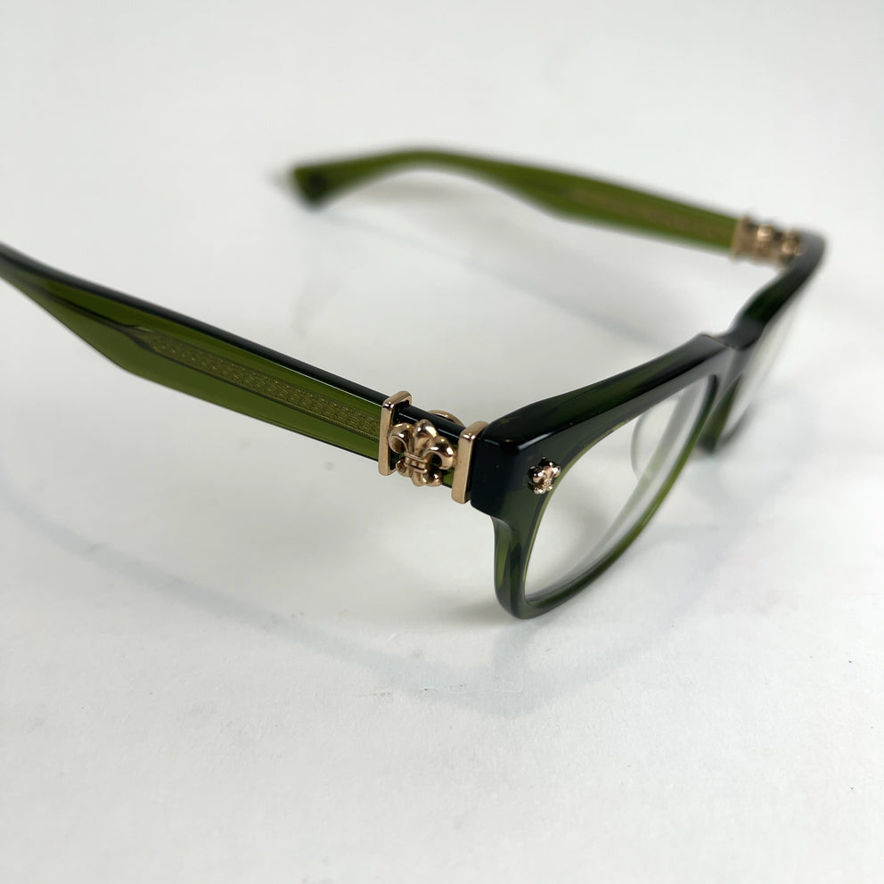 Chrome Hearts 'Gittin Any? - A' 18K Gold Acetate Glasses