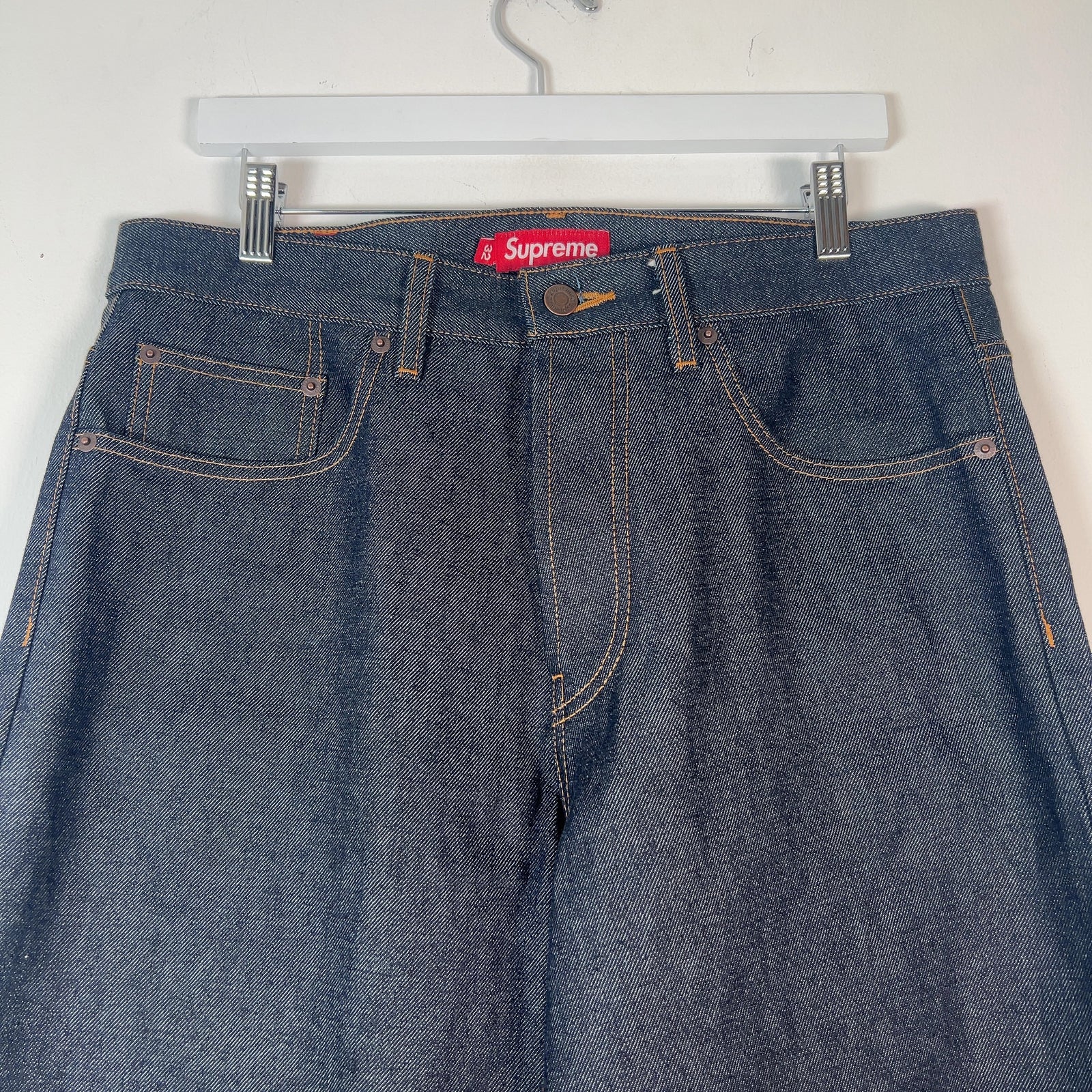 Supreme Japanese Selvedge Raw Denim Jeans