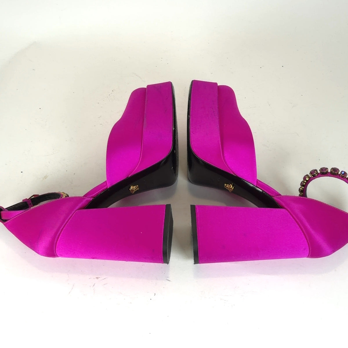 Versace Medusa Aevitas Platform Pump Heels