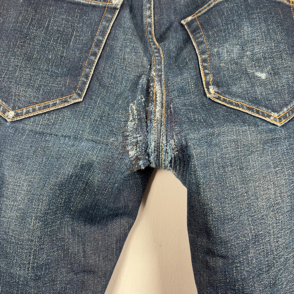 Saint Laurent AW15 D01 Raw Skinny Jeans