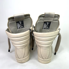 Rick Owens Suede Jumbolace Geoabaskets