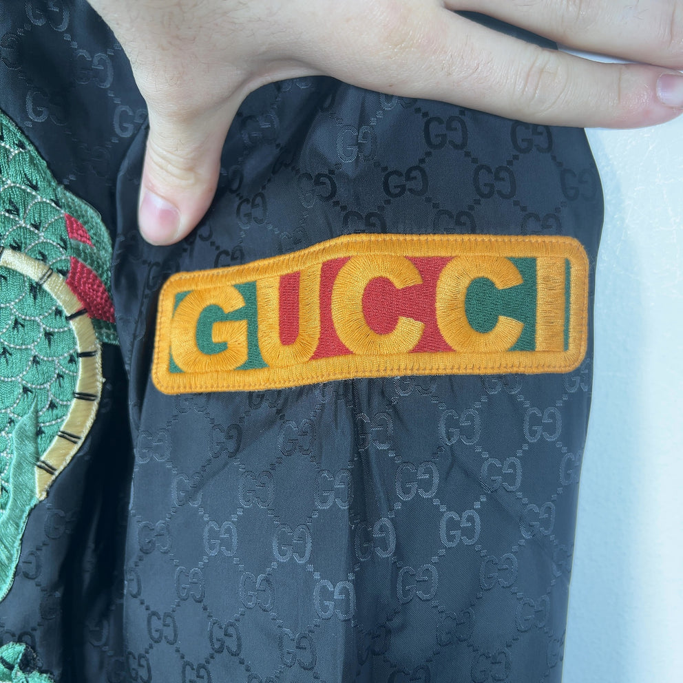 Gucci x Dapper Dan Monogram GG Souvenir Jacket
