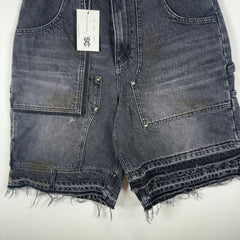Andersson Bell Stacked Release Hem Shorts