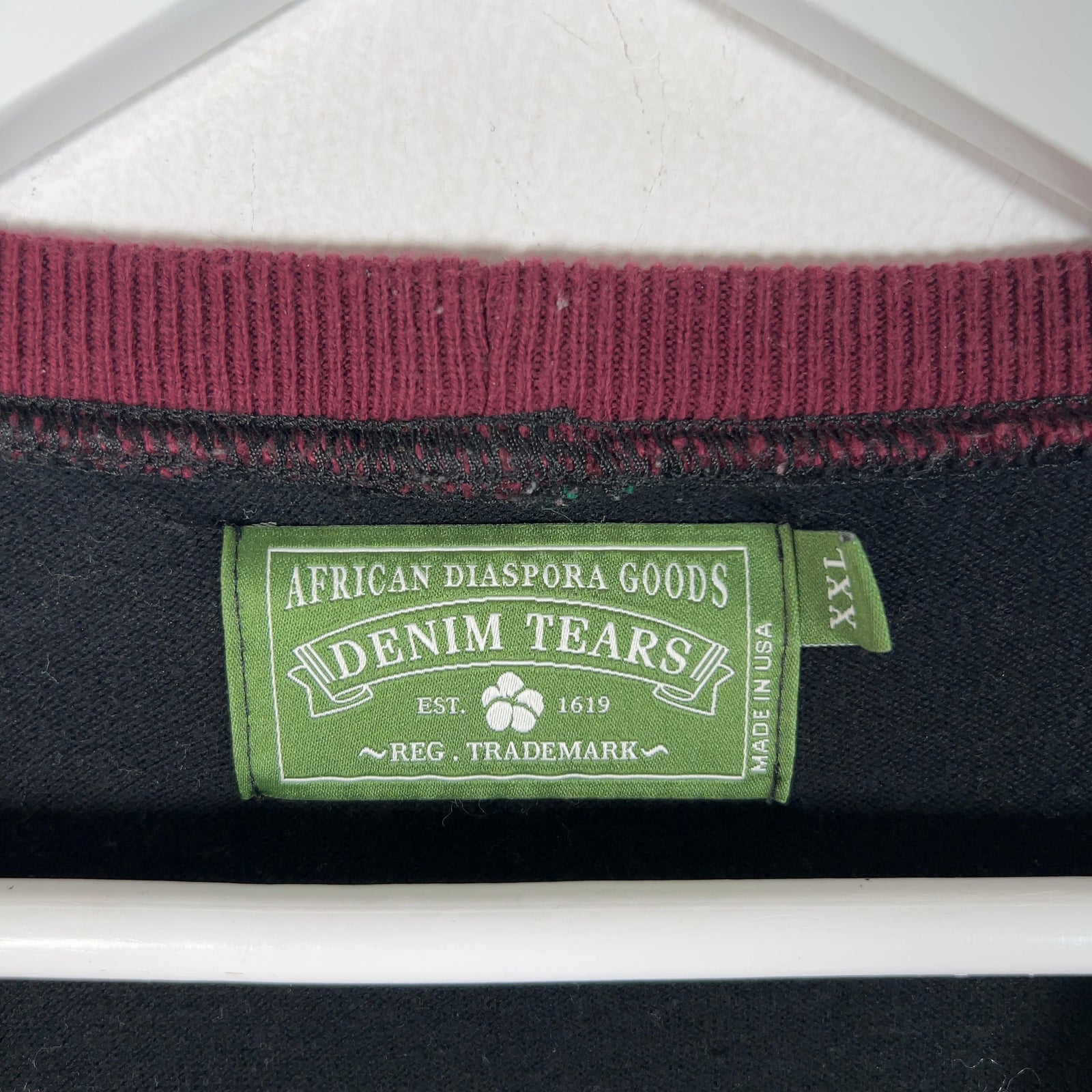 Denim Tears Hybrid Stamp Logo Longsleeve