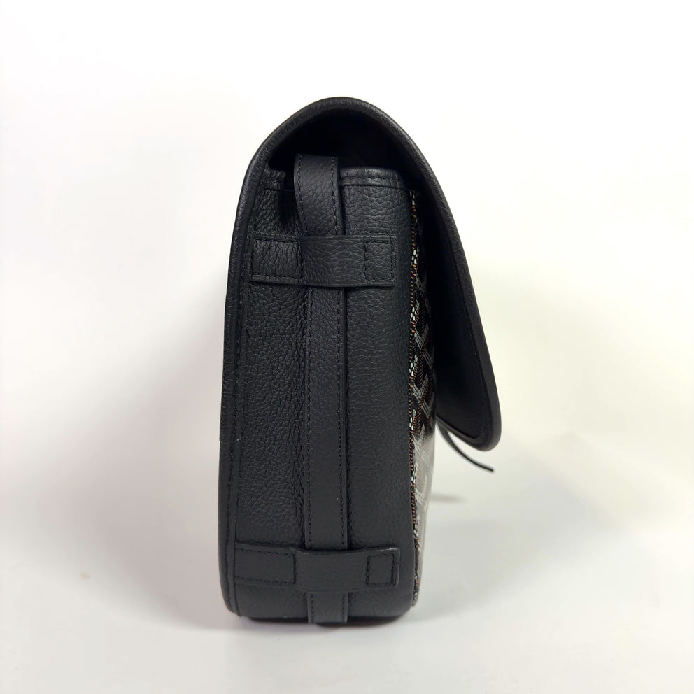 Goyard Black Belvedere II MM Messenger Bag