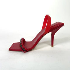 Givenchy Red 4G Slingback Sandal