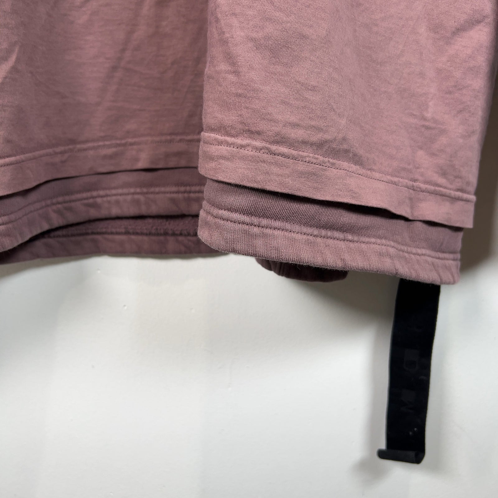 Rick Owens Double Layer Mauve Crewneck