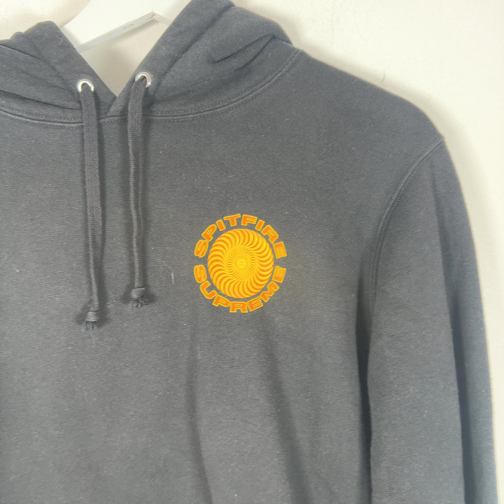 Supreme x Spitfire Graphic Wheel Pull-Over Hoodie