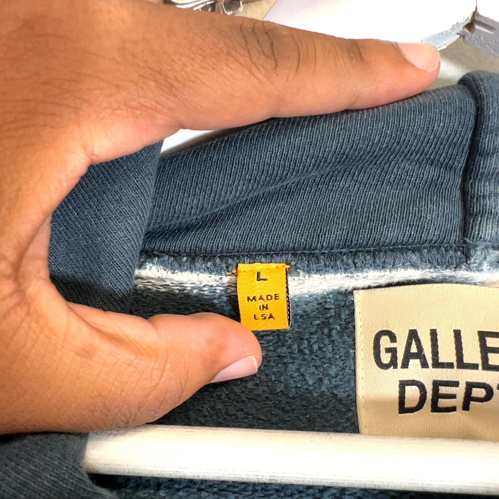 Gallery Dept Reversible French Logo Hoodie
