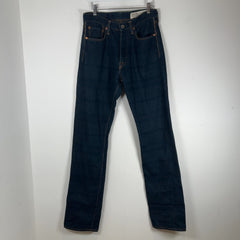 Kapital Plaid Slub Denim Jeans