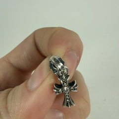 Chrome Hearts Pave Diamond .925 Baby Fat Earring